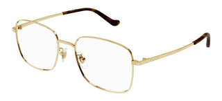 Gucci GG1355OA men Gold Geometric Eyeglasses