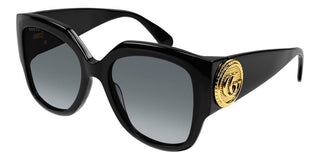 Gucci GG1407S women Black Squared Sunglasses