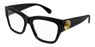 Gucci GG1410O women Black Squared Eyeglasses