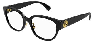 Gucci GG1411OK women Black Round Eyeglasses