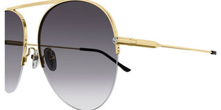 Gucci GG1413S women Gold Round Sunglasses