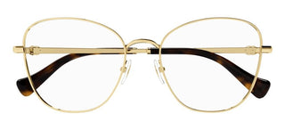 Gucci GG1418O women Gold Cat Eye Eyeglasses