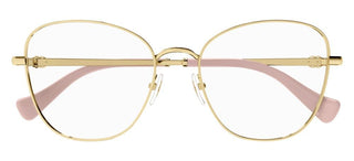 Gucci GG1418O women Gold Cat Eye Eyeglasses