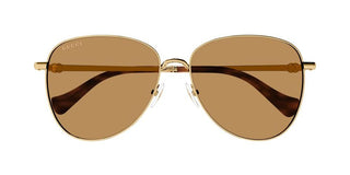 Gucci GG1419S women Havana Pilot Sunglasses