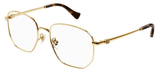 Gucci GG1420OK women Gold Geometric Eyeglasses