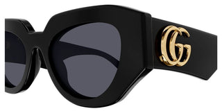 Gucci GG1421S women Black Geometric Sunglasses