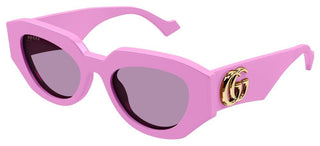 Gucci GG1421S women Pink Geometric Sunglasses