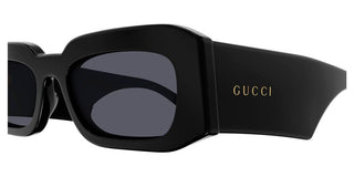 Gucci GG1426S men Black Squared Sunglasses