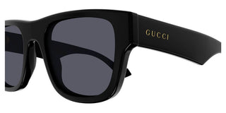 Gucci GG1427S men Black Squared Sunglasses