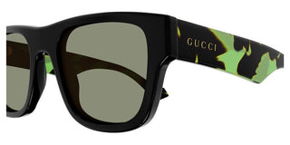 Gucci GG1427S men Black Squared Sunglasses