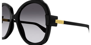 Gucci GG1432S women Black Round Sunglasses