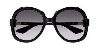 Gucci GG1432S women Black Round Sunglasses