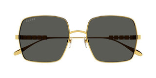 Gucci GG1434S women Gold Squared Sunglasses