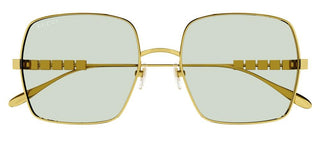 Gucci GG1434S women Gold Squared Sunglasses