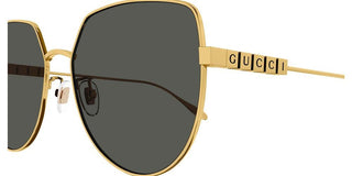 Gucci GG1435SA women Gold Geometric Sunglasses