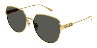 Gucci GG1435SA women Gold Geometric Sunglasses