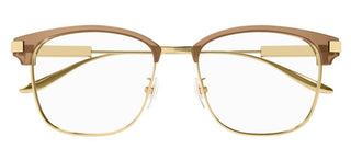 Gucci GG1439OK men Brown Squared Eyeglasses