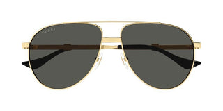 Gucci GG1440S men Gold Pilot Sunglasses