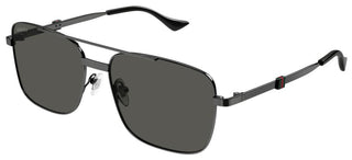 Gucci GG1441S men Grey Squared Sunglasses