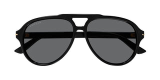 Gucci GG1443S men Black Pilot Sunglasses