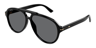 Gucci GG1443S men Black Pilot Sunglasses