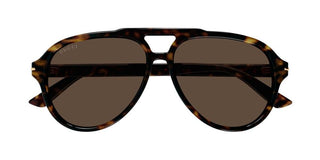 Gucci GG1443S men Havana Pilot Sunglasses