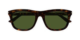 Gucci GG1444S men Havana Squared Sunglasses