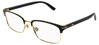 Gucci GG1448O men Gold Squared Eyeglasses