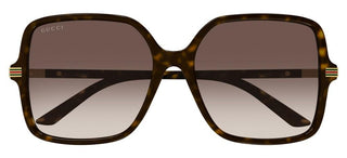 Gucci GG1448SA women Havana Squared Sunglasses