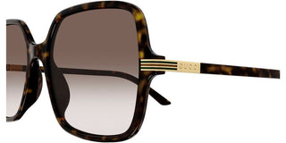 Gucci GG1449S women Havana Squared Sunglasses