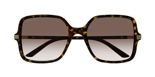 Gucci GG1449S women Havana Squared Sunglasses