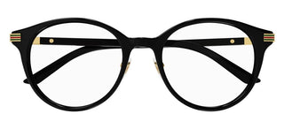 Gucci GG1454OK women Black Round Eyeglasses