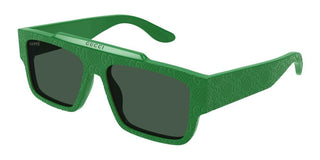 Gucci GG1460S men Green Squared Sunglasses