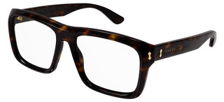 Gucci GG1462O men Havana Squared Eyeglasses