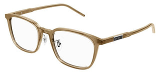 Gucci GG1465OA men Brown Squared Eyeglasses