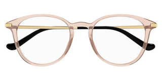 Gucci GG1466OA unisex Pink Round Eyeglasses