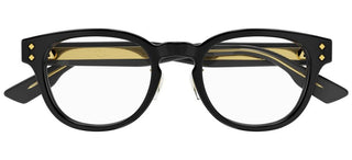 Gucci GG1470OJ men Black Round Eyeglasses