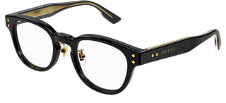 Gucci GG1470OJ men Black Round Eyeglasses