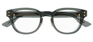 Gucci GG1470OJ men Grey Round Eyeglasses