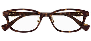 Gucci GG1473OJ women Havana Squared Eyeglasses