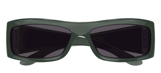 Gucci GG1492S men Green Squared Sunglasses