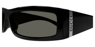 Gucci GG1492S men Black Squared Sunglasses