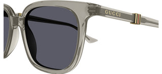 Gucci GG1493S men Grey Squared Sunglasses