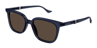 Gucci GG1493S men Blue Squared Sunglasses