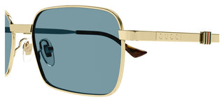 Gucci GG1495S men Gold Squared Sunglasses