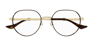 Gucci GG1496O men Gold Round Eyeglasses