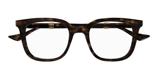 Gucci GG1497O men Havana Squared Eyeglasses