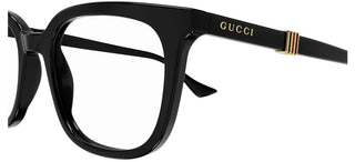 Gucci GG1497O men Black Squared Eyeglasses