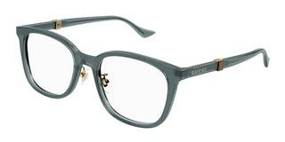 Gucci GG1500OK men Green Squared Eyeglasses