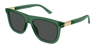 Gucci GG1502S men Green Squared Sunglasses